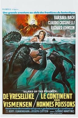 Island of the Fishmen: AKA Screamers movie poster