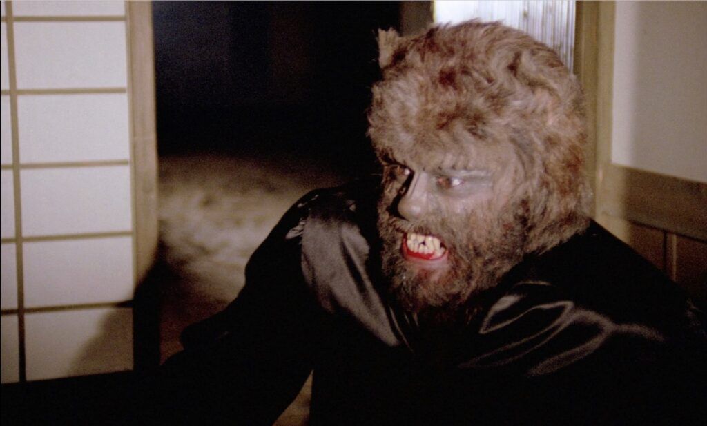 Paul Naschy as the werewolf in The Beast and the Magic Sword