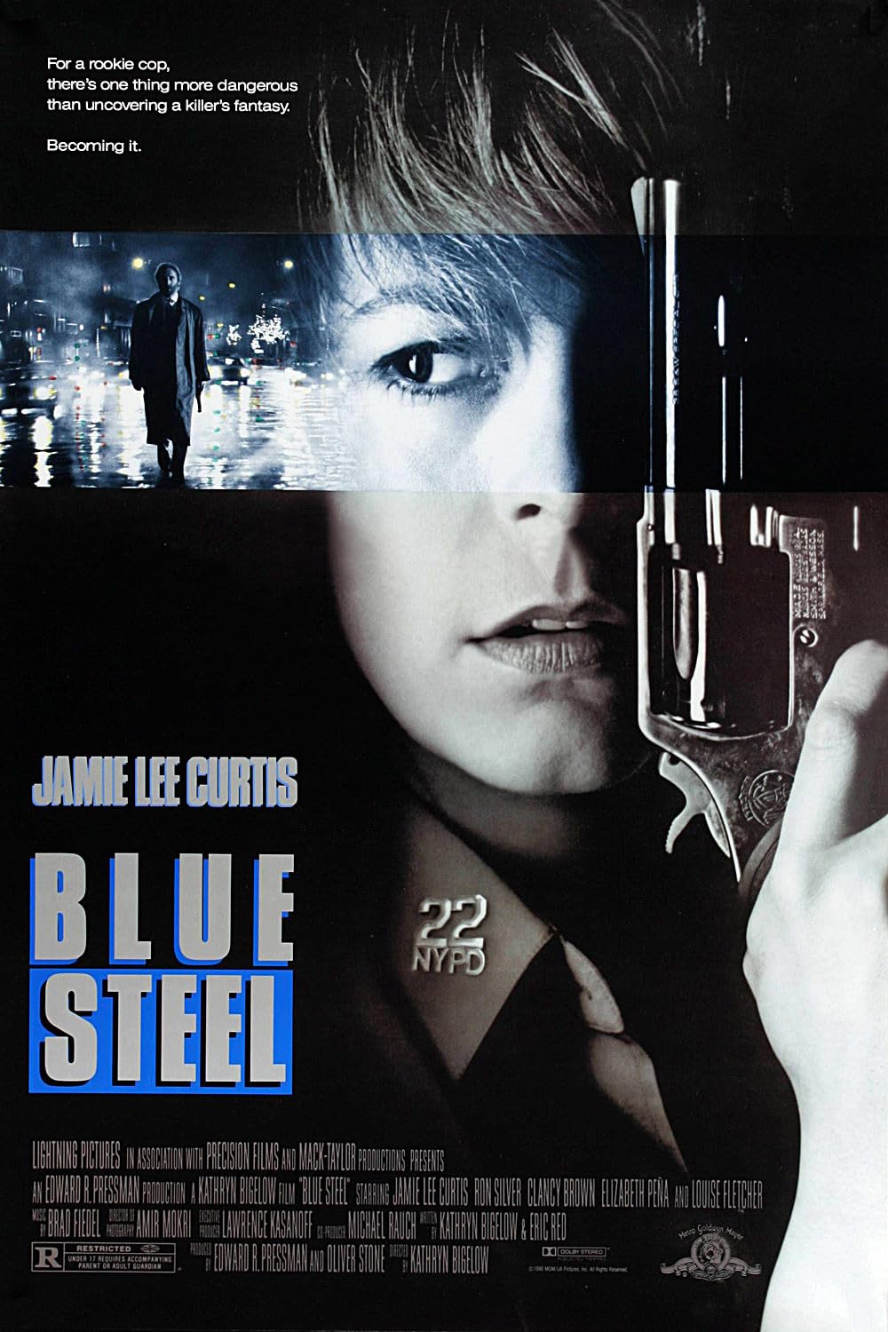 Movie poster for Blue Steel