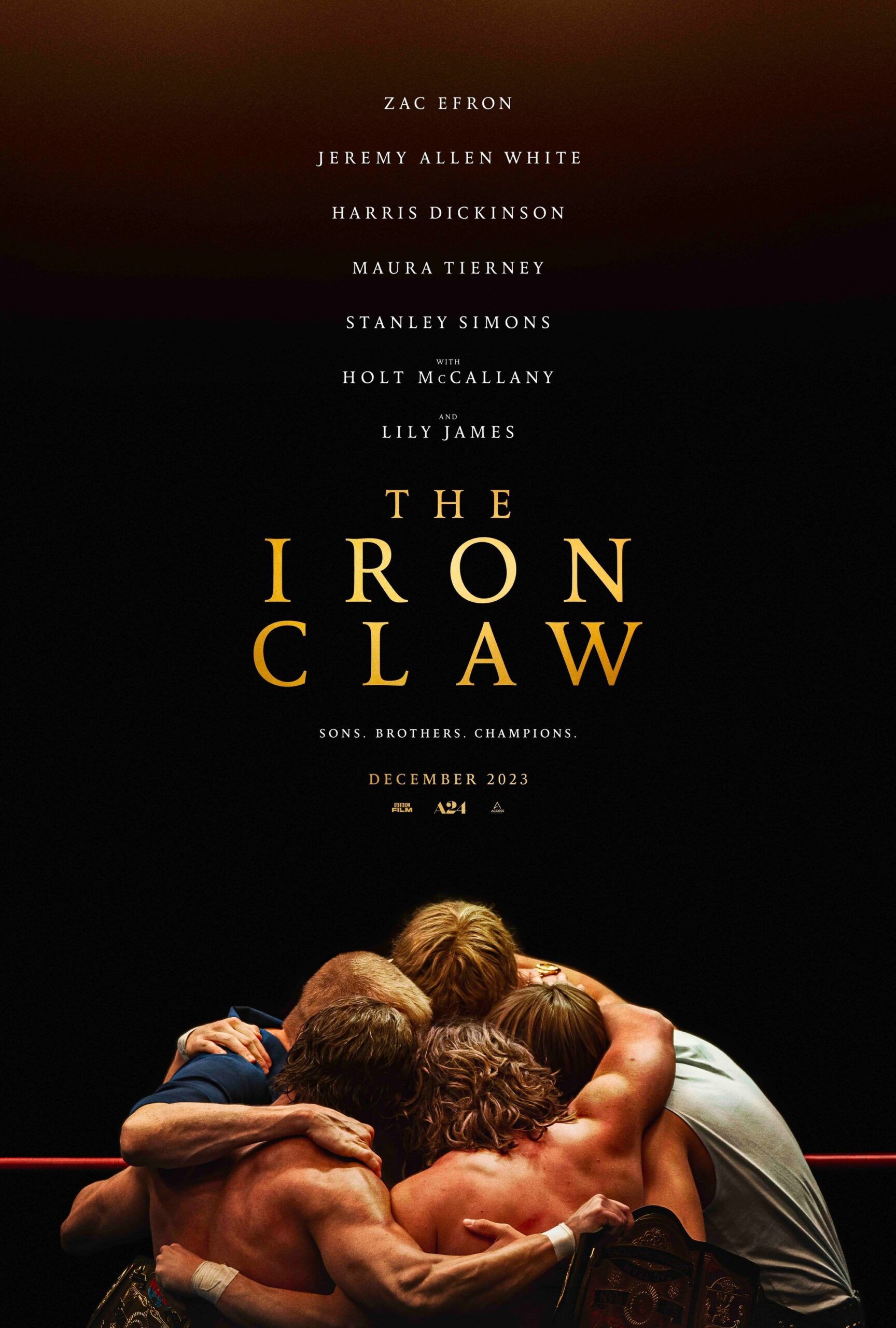 Movie poster for The Iron Claw
