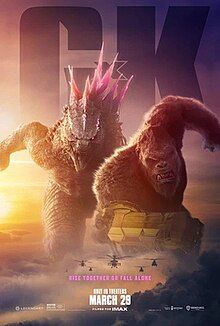Movie Poster for Gozilla X Kong: The New Empire